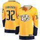 Women's Nashville Predators Kevin Lankinen Fanatics Gold Home Breakaway Player Jersey