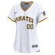 Women's Pittsburgh Pirates Nike White Home Limited Custom Jersey