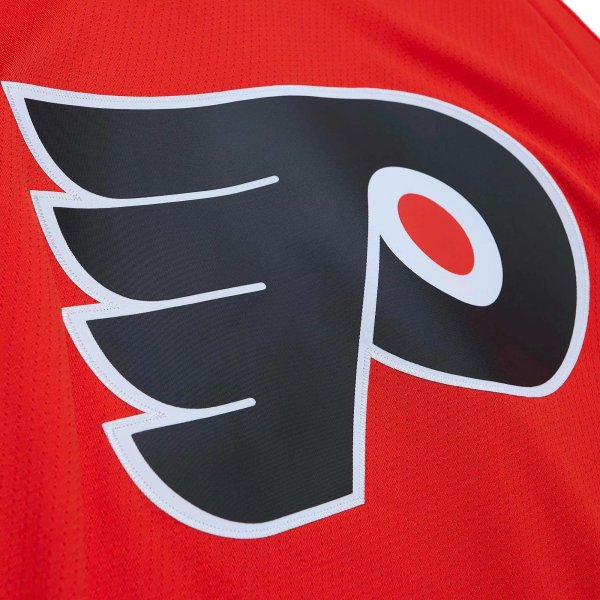 Men's Philadelphia Flyers Dave Schultz Mitchell & Ness Orange  1974/75 Blue Line Player Jersey