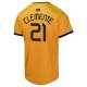 Youth Pittsburgh Pirates Roberto Clemente Nike Gold City Connect Limited Player Jersey