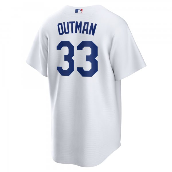 Men's Los Angeles Dodgers James Outman Nike White Replica Player Jersey