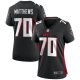 Women's Atlanta Falcons Jake Matthews Nike Black Game Jersey