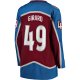 Women's Colorado Avalanche Samuel Girard Fanatics Burgundy Home Breakaway Player Jersey