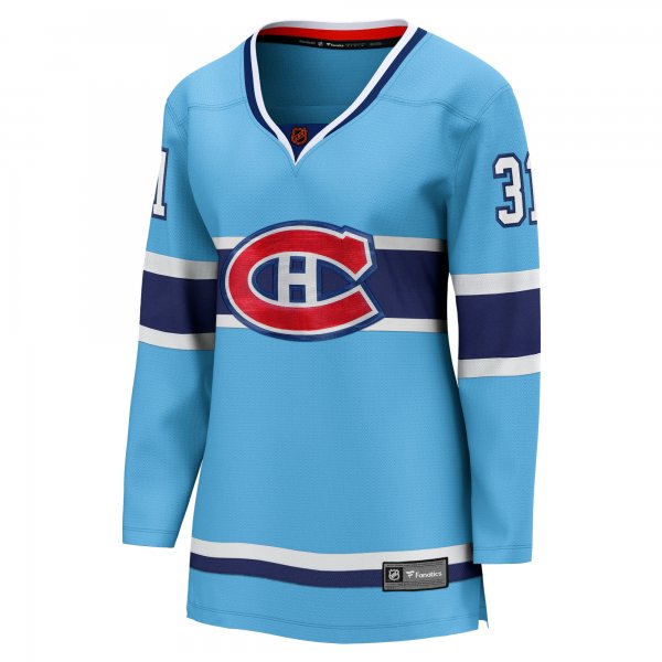 Women's Montreal Canadiens Carey Price Fanatics Light Blue Special Edition 2.0 Breakaway Player Jersey