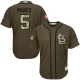 St. Louis Cardinals #5 Albert Pujols Green Salute to Service Stitched MLB Jersey