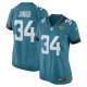 Women's Gregory Junior Jacksonville Jaguars Nike Teal Game Player Jersey