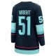 Women's Seattle Kraken Shane Wright Fanatics Deep Sea Blue Home Breakaway Jersey