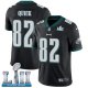 Men's Nike NFL Philadelphia Eagles #82 Mike Quick Limited Alternate Black Vapor Untouchable Super Bowl LII Jersey