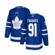 Men's Adidas Toronto Maple Leafs #91 John Tavares Blue Home Stitched NHL Jersey