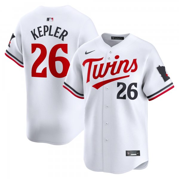 Men's Minnesota Twins Max Kepler Nike White Home Limited Player Jersey