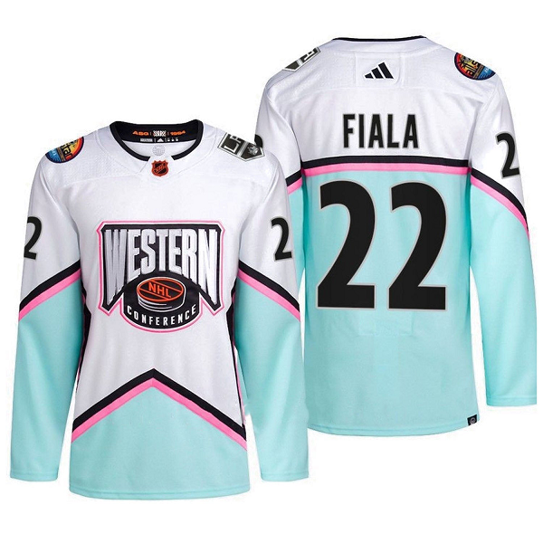 Men's NHL Los Angeles Kings Kevin Fiala Western All Star #22 Jersey