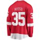 Men's Detroit Red Wings Ville Husso Fanatics Red Home Breakaway Player Jersey