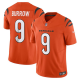 Men's Cincinnati Bengals #9 Joe Burrow Nike Orange Vapor F.U.S.E. Limited NFL Jersey