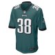 Men's Philadelphia Eagles Lew Nichols III Nike Midnight Green  Game Jersey