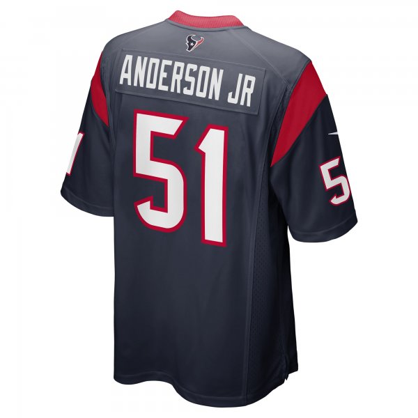 Men's Houston Texans Will Anderson Jr. Nike Navy 2023 NFL Draft First Round Pick Game Jersey