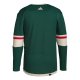 Men's Minnesota Wild adidas Green Home Primegreen Jersey