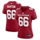 Women's Arizona Cardinals Jackson Barton Nike  Cardinal Team Game Jersey