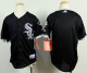 Chicago White Sox Blank Black Cool Base Stitched Youth MLB Jersey