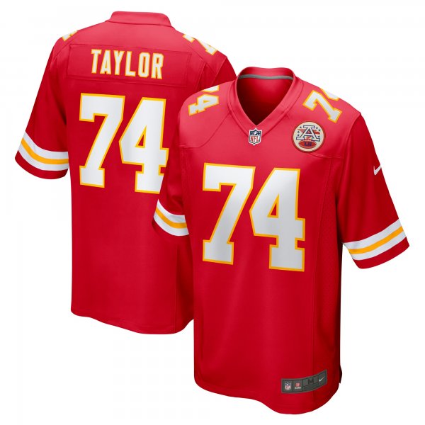 Men's Kansas City Chiefs Jawaan Taylor Nike Red Game Player Jersey