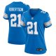 Women's Detroit Lions Amik Robertson Nike  Blue Team Game Jersey