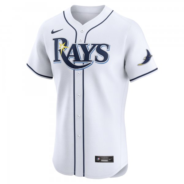 Men's Tampa Bay Rays Nike White Home Elite Jersey