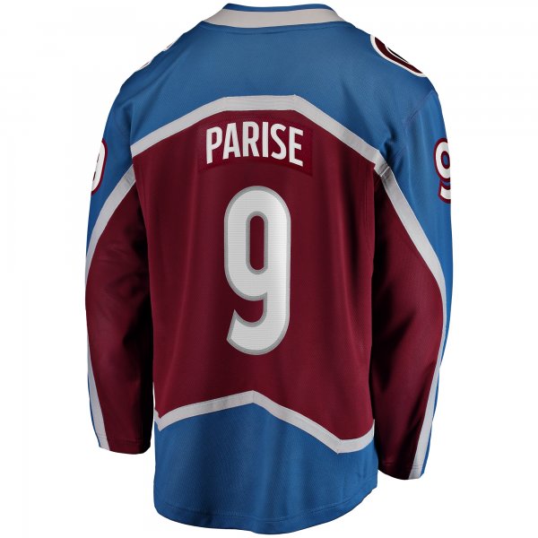 Men's Colorado Avalanche Zach Parise Fanatics Maroon Home Premier Breakaway Player Jersey