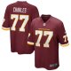 Men's Nike Saahdiq Charles Washington Football Team Burgundy Game Player Jersey