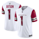 Men's Washington Commanders #1 Jahan Dotson Nike White Vapor F.U.S.E. Limited Jersey