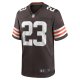 Men's Cleveland Browns Martin Emerson Jr. Nike Brown Game Player Jersey