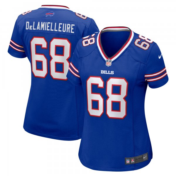 Women's Buffalo Bills Joe DeLamielleure Nike Royal Game Retired Player Jersey