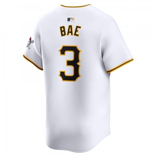 Men's Pittsburgh Pirates Ji-Hwan Bae Nike White Home Limited Player Jersey