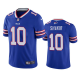 Men's Nike NFL Buffalo Bills Khalil Shakir #10 Royal Vapor Limited Jersey