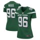 Women's New York Jets Al Woods Nike Gotham Green  Game Jersey