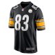 Men's Pittsburgh Steelers Connor Heyward Nike Black Game Player Jersey