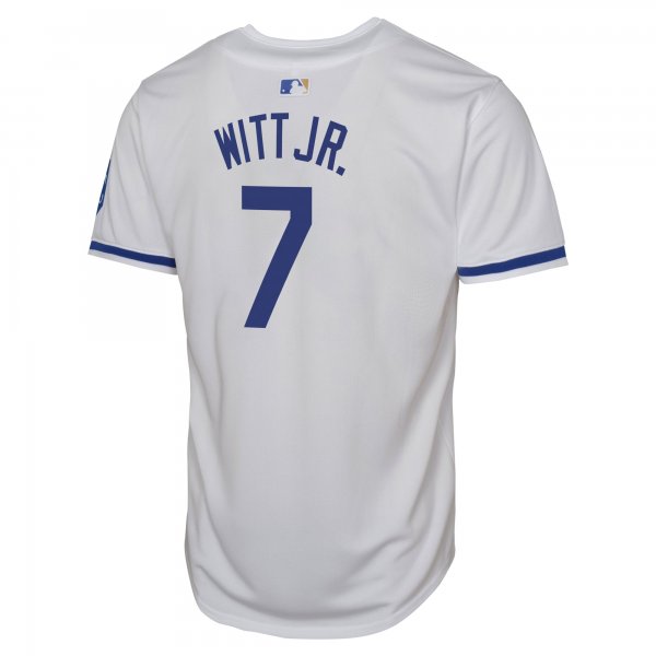 Youth Kansas City Royals Bobby Witt Jr. Nike White Home Limited Player Jersey