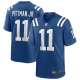 Men's Nike Indianapolis Colts #11 Michael Pittman Jr. Royal 2020 NFL Draft Pick Game Jersey