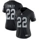 Nike Las Vegas Raiders #22 Gareon Conley Black Team Color Women's Stitched NFL Vapor Untouchable Limited Jersey