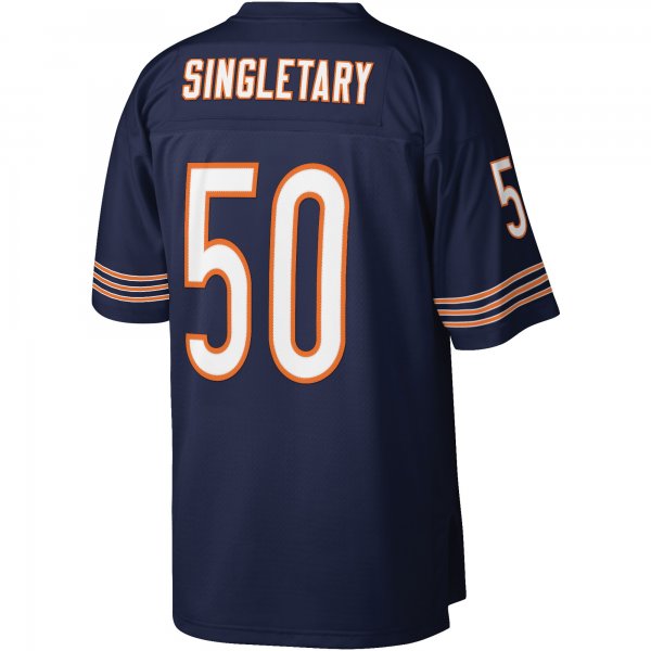 Men's Chicago Bears Mike Singletary Mitchell & Ness Navy Legacy Replica Jersey