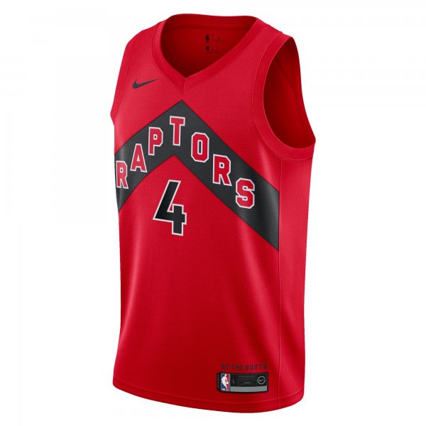 Youth Toronto Raptors Scottie Barnes Nike Red Swingman Jersey - Icon Edition