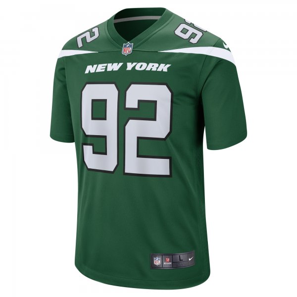 Men's New York Jets Ifeadi Odenigbo Nike Gotham Green  Game Jersey