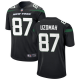 Youth New York Jets #87 C.J. Uzomah Alternate Game Stealth Black Jersey