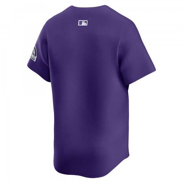 Men's Colorado Rockies  Nike Purple  Alternate Limited Jersey