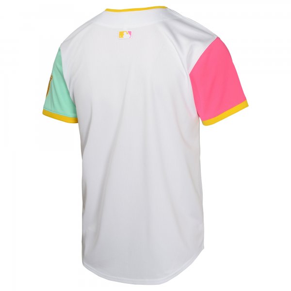 Youth San Diego Padres  Nike White City Connect Limited Jersey