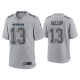 Michael Gallup Gray Atmosphere Fashion Game Jersey