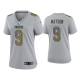 Women's Green Bay Packers Christian Watson Gray Atmosphere Fashion Game Jersey