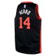 Youth Miami Heat Tyler Herro Nike Black  Swingman Replica Jersey - City Edition