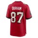 Men's Tampa Bay Buccaneers Payne Durham Nike  Red  Game Jersey