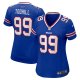 Women's Buffalo Bills Casey Toohill Nike  Royal Team Game Jersey