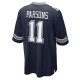 Youth Dallas Cowboys Micah Parsons Nike Navy Game Jersey