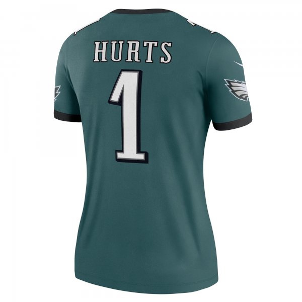 Women's Philadelphia Eagles Jalen Hurts Nike Midnight Green Legend Jersey